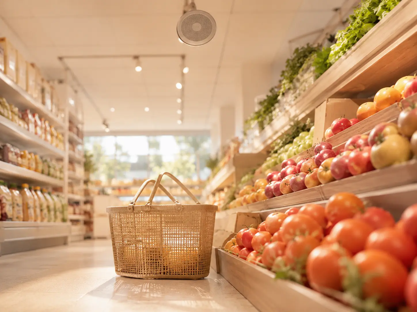 A bright grocery aisle where a breakup song becomes an emotional trigger